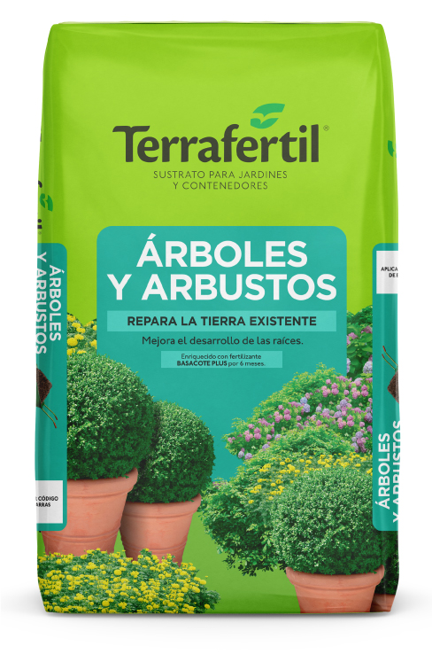 Sustrato para arboles y arbustos